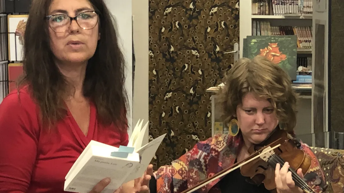 avec Zoé au violon